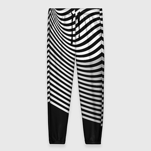 Женские брюки Trendy raster pattern / 3D-принт – фото 1