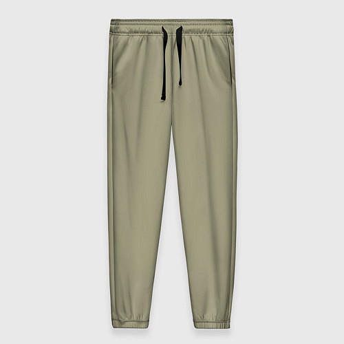 Женские брюки Зеленый тренд без принта / 3D-принт – фото 1