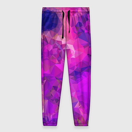 Женские брюки Пурпурный стиль / 3D-принт – фото 1