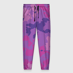 Женские брюки Фиолетовый камуфляж