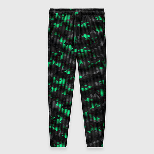 Женские брюки Точечный камуфляжный узор Spot camouflage pattern / 3D-принт – фото 1