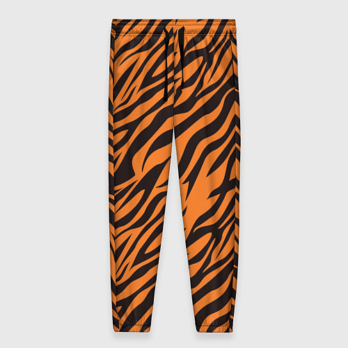 Женские брюки Полоски тигра - tiger / 3D-принт – фото 1
