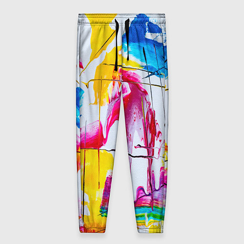 Женские брюки Красочный принт / 3D-принт – фото 1