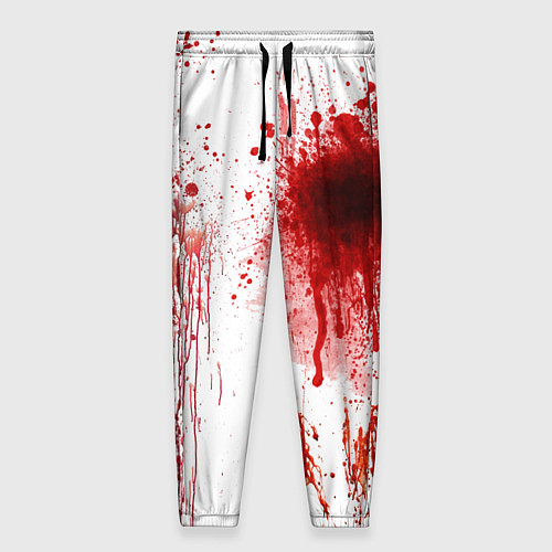 Женские брюки Брызги крови / 3D-принт – фото 1