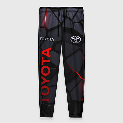 Женские брюки Toyota - плиты с эффектом свечения / 3D-принт – фото 1