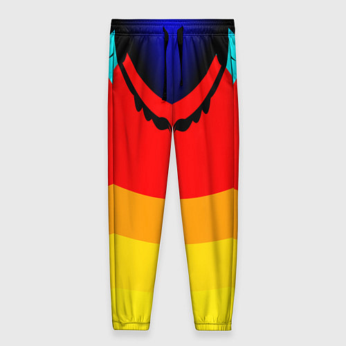 Женские брюки Цветные фигуры / 3D-принт – фото 1