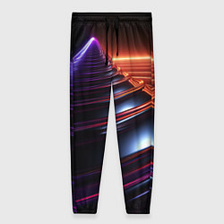 Брюки женские Фиолетовая воронка, цвет: 3D-принт