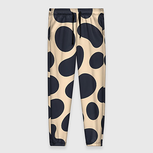 Женские брюки Пятнышки леопарда / 3D-принт – фото 1