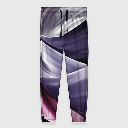 Женские брюки Абстрактные волнистые полосы / 3D-принт – фото 1