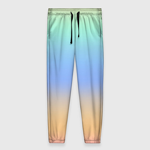 Женские брюки Голографический цветной градиент / 3D-принт – фото 1