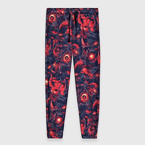 Женские брюки Монстры паттерн / 3D-принт – фото 1