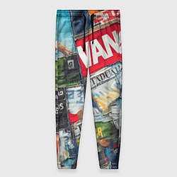 Женские брюки Vanguard collage - ai art patchwork