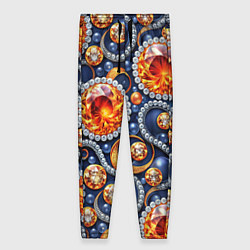 Женские брюки Ювелирные украшение с золотом и бриллиантом паттер