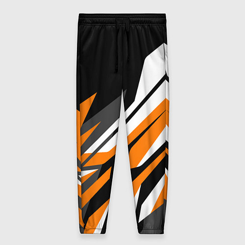 Женские брюки Corner lines / 3D-принт – фото 1