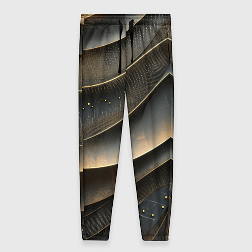 Женские брюки Лакшери текстура с узорами / 3D-принт – фото 1