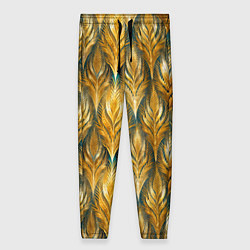Женские брюки Золото осени травинки