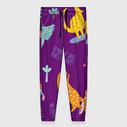 Брюки женские No rules, цвет: 3D-принт