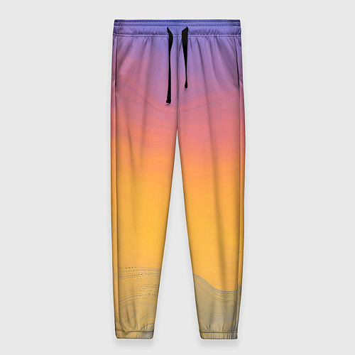 Женские брюки Яркий градиент / 3D-принт – фото 1