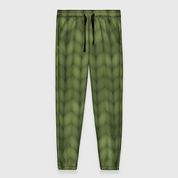 Брюки женские Лесное тепло, цвет: 3D-принт