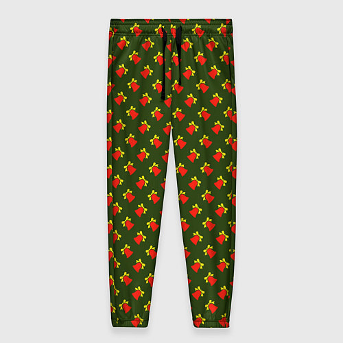 Женские брюки Звонкие колокольчики / 3D-принт – фото 1