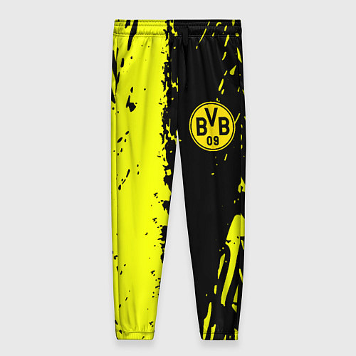 Женские брюки Borussia краски текстура / 3D-принт – фото 1