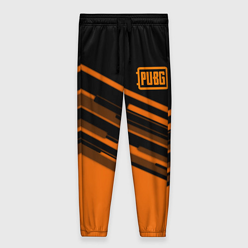 Женские брюки PUBG geometry line / 3D-принт – фото 1