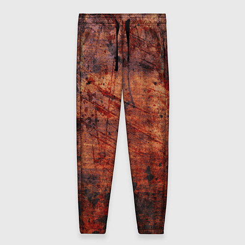 Женские брюки Абстракция - rusty mood / 3D-принт – фото 1
