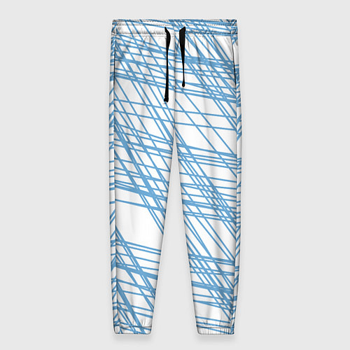 Женские брюки Паутина проводов / 3D-принт – фото 1