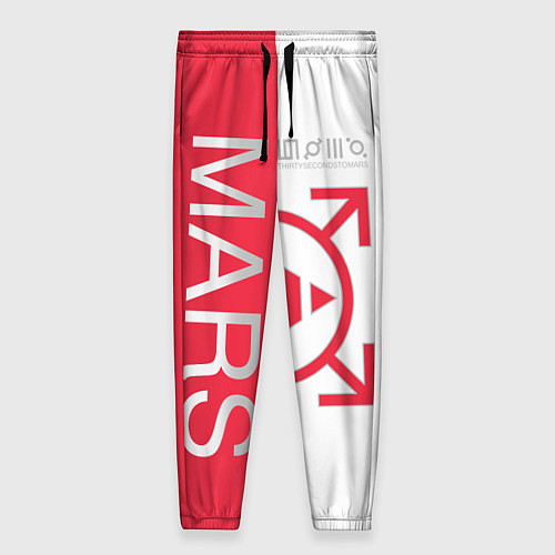 Женские брюки 30 Seconds to Mars poster / 3D-принт – фото 1