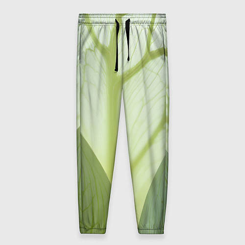 Женские брюки Макро съемка листа / 3D-принт – фото 1