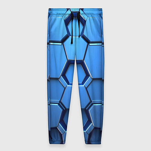 Женские брюки Синий бронежилет / 3D-принт – фото 1