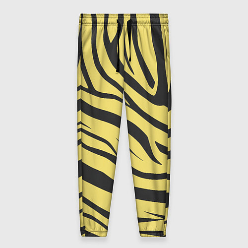 Женские брюки Светлый тигровый паттерн / 3D-принт – фото 1