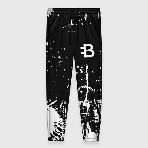 Женские брюки Dota краски белые / 3D-принт – фото 1