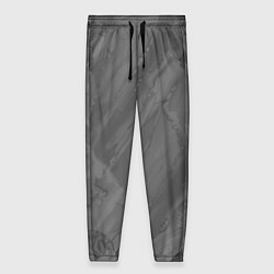 Женские брюки Серая текстура каменная мрамор