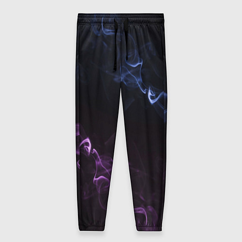 Женские брюки Color black blue pink / 3D-принт – фото 1