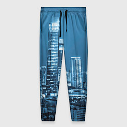 Брюки женские City, цвет: 3D-принт
