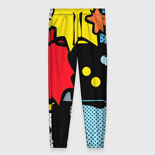 Женские брюки Поп абстракция / 3D-принт – фото 1