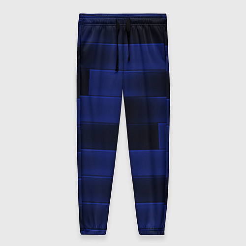 Женские брюки Color blue square / 3D-принт – фото 1