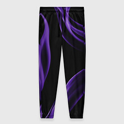 Женские брюки Purple abstraction