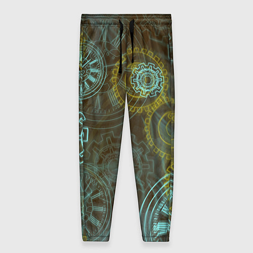 Женские брюки Стимпанк механизм / 3D-принт – фото 1