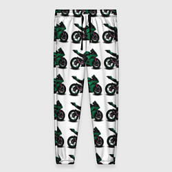 Женские брюки Motorbike dark green