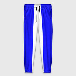 Женские брюки Color white blue line