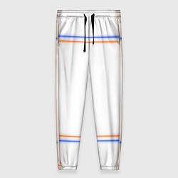 Женские брюки Neon white orange blue