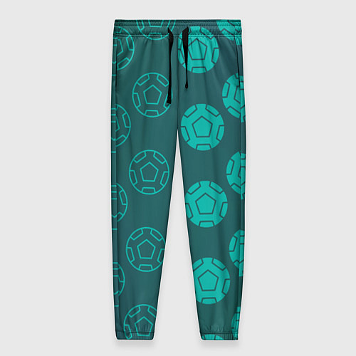Женские брюки Спортивные мячи / 3D-принт – фото 1