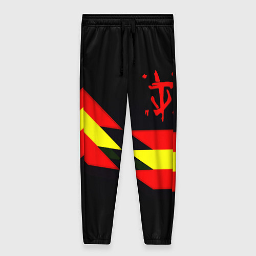 Женские брюки Doom геометрия / 3D-принт – фото 1