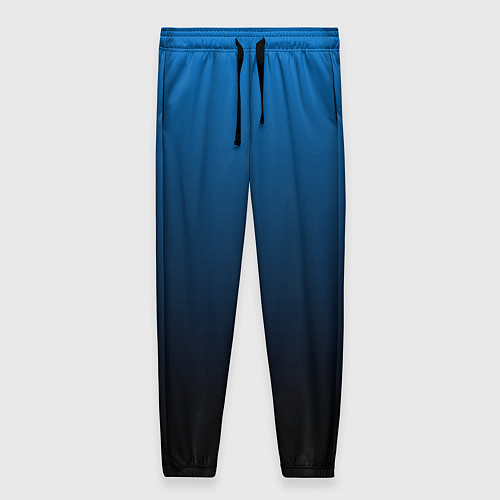 Женские брюки Blue gradient / 3D-принт – фото 1