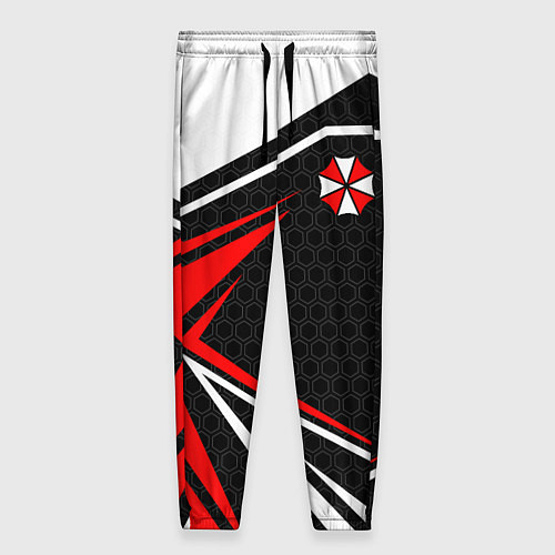 Женские брюки Umbrella - red uniform / 3D-принт – фото 1