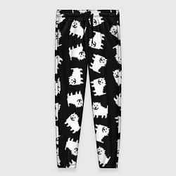 Брюки женские Annoying dog pattern - Undertale, цвет: 3D-принт