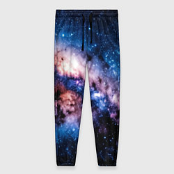 Брюки женские Фантастический космос звёзды и туманности, цвет: 3D-принт