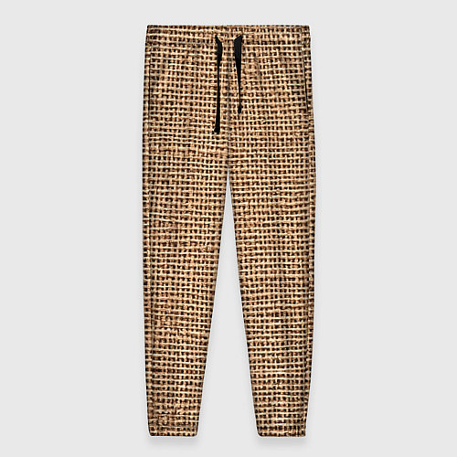 Женские брюки Мешковина имитация / 3D-принт – фото 1